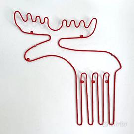 Appendiabiti Sprallig Ikea Alce o Renna, rosso