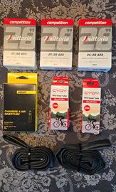 Set: 7 camere d'aria per bici da strada da 28"