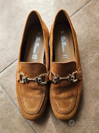 Mocassini camoscio donna numero 39