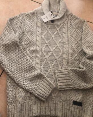 Maglione nuovo Blu Kids tg S con etichetta