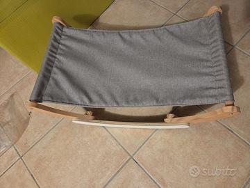 Amaca a dondolo in legno per gatti - come nuova
