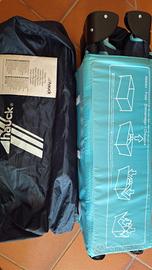 Lettino da campeggio + materass