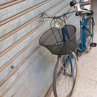 Bicicletta con cestello 