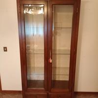 vetrina cristalliera 