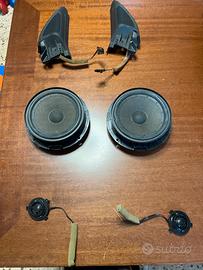 Kit completo altoparlanti originali vw golf 6