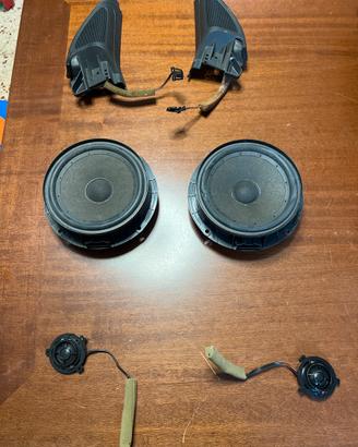 Kit completo altoparlanti originali vw golf 6