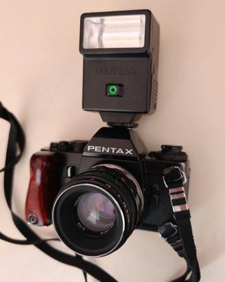 Macchina fotografica Pentax LX e Helios 44-2