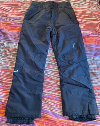 Pantaloni nuovi da sci unisex 14 anni