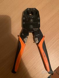 Crimpatrice 4p 6p 8p con spelafili rj11 rj22