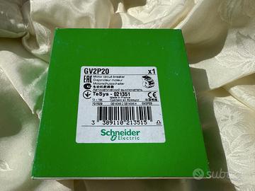 Interruttore prot motore Schneider GV2P20 - NUOVO