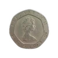 Sterlina da collezione Elizabeth twenty pence 20 d