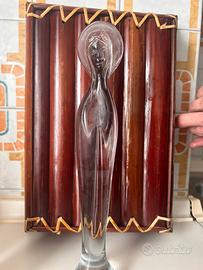 Statuetta Madonna vetro