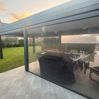 Teli cristal gazebo esterno
