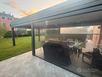 Teli cristal gazebo esterno