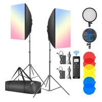 NEEWER Kit di Luce Softbox LED