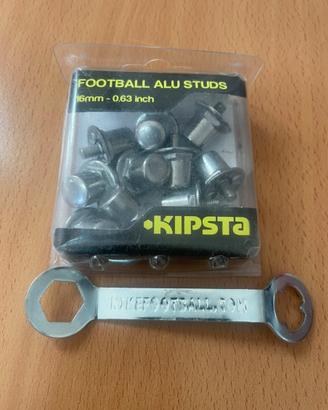 Kit tacchetti ricambio scarpe da calcio/rugby + ch