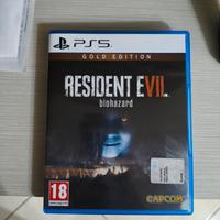 Resident Evil 7 PS5 Gold Edition ITA come nuovo 
