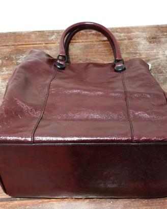 Borsa Gabs animalier cavallino bianco nero pelle b