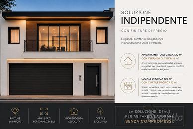 SOLUZIONE INDIPENDENTE - Appartamento + Locale