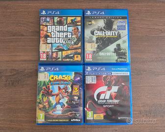 Lotto videogiochi PlayStation 4 (PS4) semiNUOVI