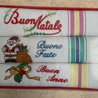 Asciugapiatti cucina Ricami artigianale