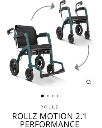 Deambulatore E Carrozzina "due in uno"