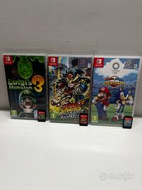Lotto 3 giochi switch