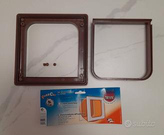 porta per gatti gattaiola + telaio esterno TRIXIE