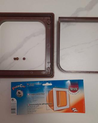 porta per gatti gattaiola + telaio esterno TRIXIE