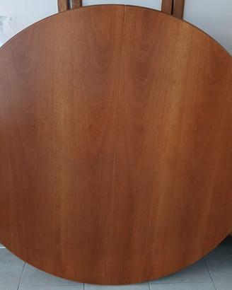 Set mobili in legno (sedie piu tavolo allungabile)