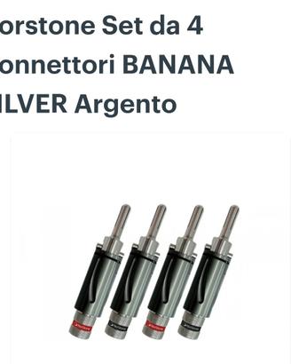 Connettori banana Norstone 