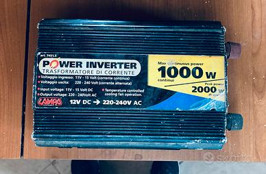 Inverter 1000w caravan e camper