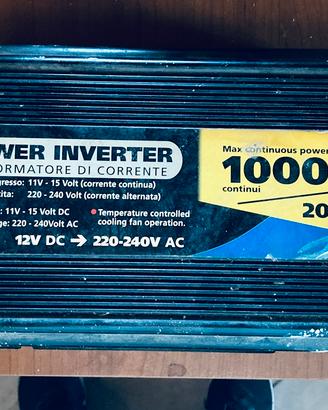 Inverter 1000w caravan e camper