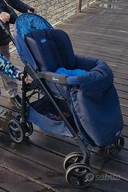 trio chicco sprint blu 