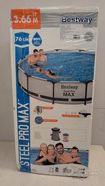 Piscina fuori terra 366cm con pompa filtrante