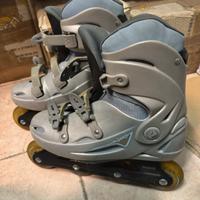 Pattini a rotelle Decathlon con protezioni