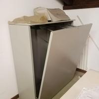 Box raccoglitore metallico disegni lucidi ferro