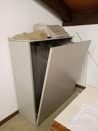 Box raccoglitore metallico disegni lucidi ferro