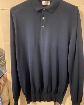 Pini parma polo maglia maglione camica cotone lino