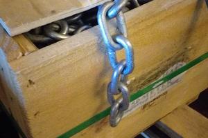 50 Mt di catena NUOVA a maglia genovese zincata 8