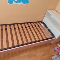 letto bambina legno