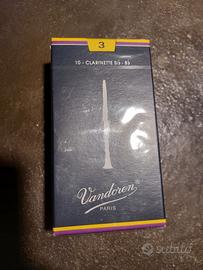 Ance Vandoren 3 Clarinetto box 10 ance