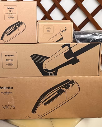 Folletto ultimo modello VK7S nuovo scopa elettrica