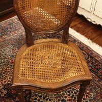 4 SEDIE ANTICHE NOCE e PAGLIA DI VIENNA