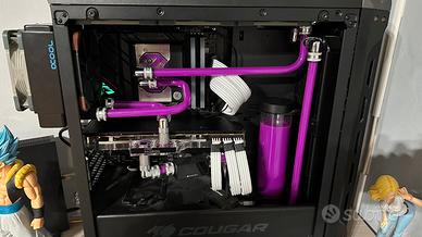 PC Custom Loop 7950x3d/ 7900xtx Red Devil Gaming