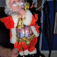 Babbo natale che si illumina e muove