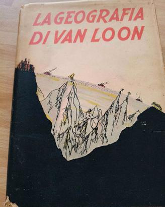 Libro "La geografia di Van Loon" - 1939