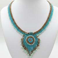Collana Vintage artigianale Collection Pavone Boho