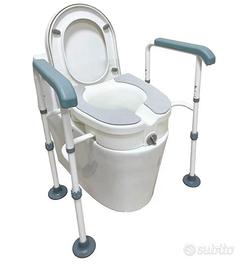 WC per Anziani con rialzo e Braccioli