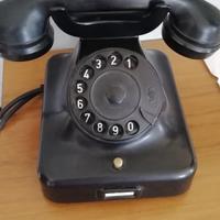Telefono a disco d'epoca della Siemens
